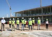 El conseller de Educación, Vicent Marzà, ha visitado las obras del nuevo centro de secundaria